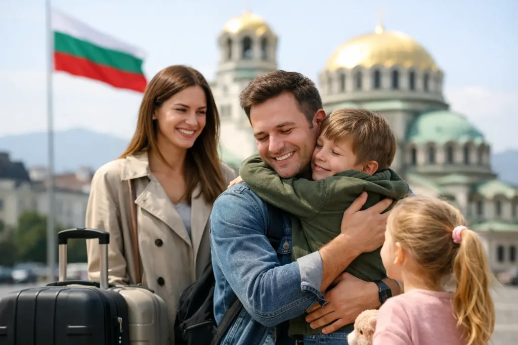 I want to bring my family together in Bulgaria. How do I do it?
